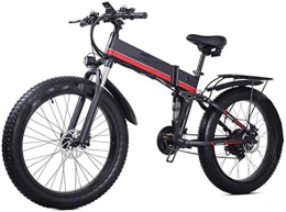 CASTOR Vélos électriques CASTOR Vélo électrique pliable de 66 cm - 1000 W - 48 V / 12, 8 Ah - Pour VTT, motoneige - Écran LED - Pour l'extérieur, le cyclisme, les voyages, les exercices