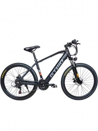 DASLING Vélos électriques DASLING Electric Mountain Bike Invisible Lithium Battery Powered Mountain Bike Foot Ultra Light Variable Speed ​​Dual Disc Brake 26 inch 48V 350W