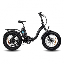 DERUIZ Vélos électriques DERUIZ Amber Fat Bike Electrique, 20" Velo Electrique Homme, 48V vélos VTT