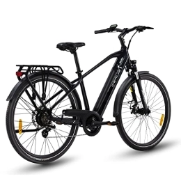 DERUIZ Vélos électriques DERUIZ Ebike 28 Pouces vélo électrique Haute Puissance, Batterie Bobine 48v 644 Wh, écran LCD avec Bluetooth, Fourche de Suspension de Verrouillage, vélo de Montagne – mer Noire