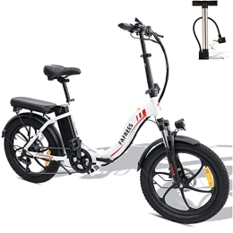 Fafrees Vélos électriques Fafrees F20 Vélo électrique Pliable avec Batterie 36 V 15 Ah pour Les trajets, vélo électrique 20 Pouces pour Femme 250W Max. 25 km / h VTT pour Homme Shimano 7S Vélo Pedelec Charge maximale 150 kg