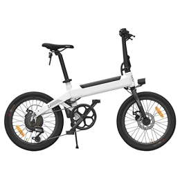 FMOPQ Vélos électriques FMOPQ Foldable Electric Bike 20'' CST Tire Urban E-Bike IPX7 250W Motor 25km / H Removable Battery Electric Bicycle (Color : Dark Grey) (White)