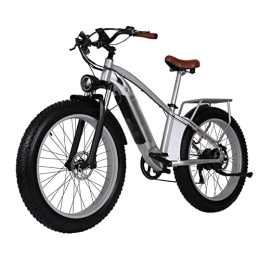 HESND Vélos électriques HESND zxc Bicycles pour adultes Fat Bike Vélo électrique pour homme VTT pour adulte