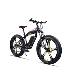 HESND Vélos électriques HESND zxc vélos pour adultes - Vélo électrique de montagne à neige 4.0 - Pneu de neige puissant à haute vitesse - Vélo électrique tout-terrain