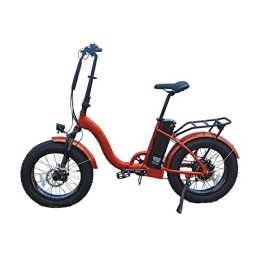 HESND Vélos électriques HESND zxc vélos pour adultes vélo électrique pliable à gros pneus vélo électrique pour adultes vélo à passage rapide avec batterie (couleur : jaune)