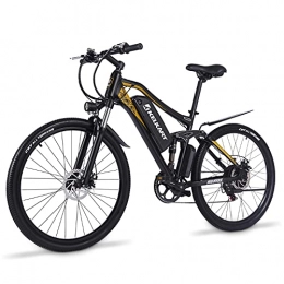 KELKART Vélos électriques KELKART Vélo Électrique avec Moteur sans Balai 500W avec Batterie Lithium-ION Amovible 48V 15AH et Manette de Vitesse Shimano 7 Vitesses
