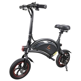 Kugoo Vélos électriques Kugoo B1 Vélo électrique Pliable Jusqu'à 25km / h avec 250W Moteur, Prise en Charge de App, Roue de 12 Pouces, E-Bike pour Adulte et Navetteurs
