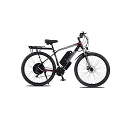 LIANAI Vélos électriques LIANAI zxc Bikes Vélo électrique de 29 pouces 1000 W48 V moto électrique haute puissance vélo de montagne vitesse variable vélo de montagne vélo pour homme (couleur : noir)