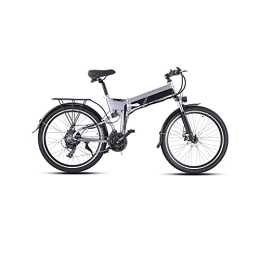 LIANAI Vélos électriques LIANAI zxc Bikes Vélo électrique, vélo électrique 48 V 500 W VTT électrique 12, 8 Ah batterie au lithium vélo électrique (couleur : gris, taille : 500 W)