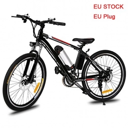 Ncient Vélos électriques ncient vélo électrique pliable Mountain Bike 250 W 35 km / h Shimano 21 en aluminium batterie 36 V lumière avant avec 2 modes d'assistance – Roues 25 pouces, fiche uE EU Stock