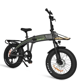 SachsenRad Vélos électriques SachsenRAD E-Folding Bike Vélo Pliant F6 Safari Pro 20" Fatbike StVZO | Guide des câbles Interne | Anodisation de Haute qualité | Ebike vélos électriques pliants Pedelec e-Fatbike
