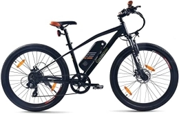 SachsenRad Vélos électriques SachsenRAD Vélo électrique R6 unisexe pour jeunes - Moteur 250 W - 11 Ah - Batterie 400 Wh - Shimano Tourney TX 7 - Portée : 100 km - Freins à disque - Système Power-Off - 27, 5', (BB12083)