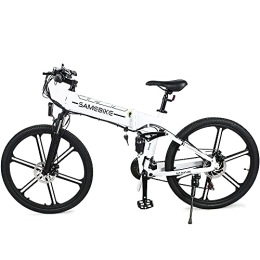 Samebike Vélos électriques SAMEBIKE LO26-II La Nouvelle Version Vélos électriques Velo Electrique Pliable 26 * 1.95 Pouces VTT Shimano 21 Vitesse Couleur TFT Affichage