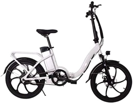  Vélos électriques Vélo Électrique Pliant De 20 Pouces, 36V10Ah Batterie Au Lithium-ION Vélo De Ville Cadre en Alliage D'Aluminium Adulte Cyclisme en Plein Air Équitation en Plein Air