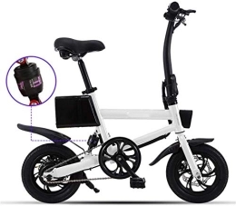Generic Vélos électriques Vélo électrique, vélos électriques pour Adultes Alliage Ebikes Vélos Tout Terrain 12
