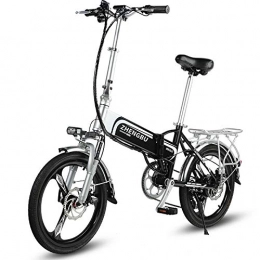 YPYJ Vélos électriques YPYJ Vélo Pliant Électrique Hommes Batterie Au Lithium Et Les Femmes Adultes Voiture Double Batterie Mini-Petite Voiture Électrique