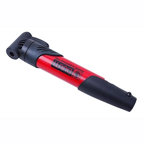 Bombas de bicicleta : AINAAN Mini bomba portátil para bicicleta, inflador de mango de alta presión para bicicleta de montaña, accesorios de bomba de bola de neumáticos (rojo)