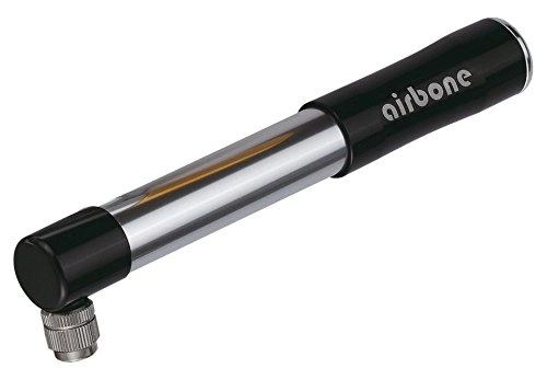 Bombas de bicicleta : Airbone ZT 505 - Bomba, tamaño 18.5 cm, Color Negro