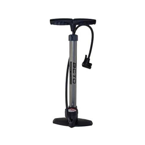 Bombas de bicicleta : Beto High Pressure - Bomba de pie para Bicicleta con medidor, Color Negro y Bronce, Talla única