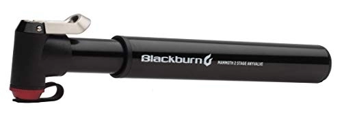 Bombas de bicicleta : Blackburn - Mammoth 2stage Anyvalve, Color Negro