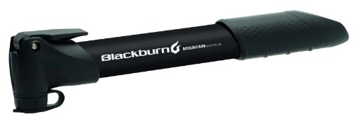 Bombas de bicicleta : Blackburn Mountain Air AnyValve - Bomba de Aire, Color Negro Negro Negro Talla:Talla única