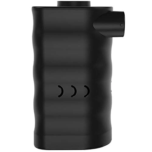 Bombas de bicicleta : Bomba de Bicicleta Multifuncional Portátil USB Alto volumen Pequeña bomba de aire Anillo de natación Air Cushion Bomba de aire inalámbrica eléctrica Durable ( Color : Black , Size : 11.5x7.1x6.3cm )