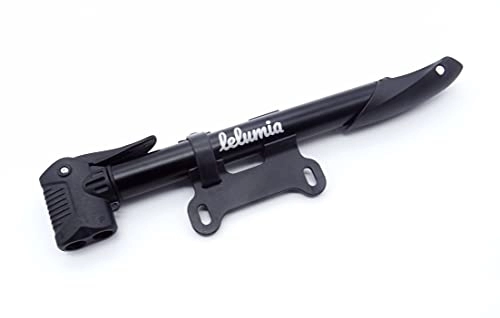 Bombas de bicicleta : Flow - Mini bomba de montaje en marco de bicicleta, cuerpo de aluminio ligero, alta presión, válvula Presta y Schrader