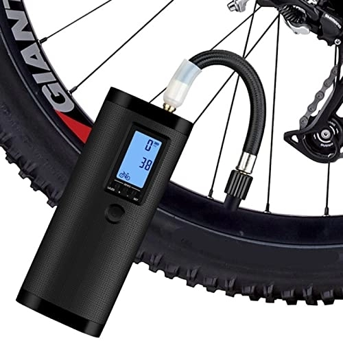 Bombas de bicicleta : WXJWPZ Mini Bomba de inflado, compresor de Aire de Bicicleta con Carga USB, Bomba Inflable eléctrica portátil, Motor para Accesorios de Bicicleta