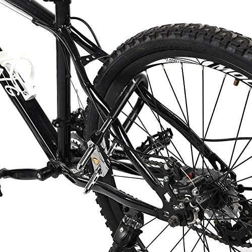 Cerraduras de bicicleta : A sixx Candado en U antirrobo de Acero y PVC, candado en U Duradero para Bicicletas, para candados para Bicicletas Candados para Puertas de Vidrio