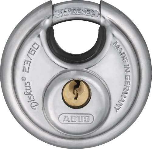 Cerraduras de bicicleta : ABUS 451614-23 / 60_KA0026 Candado Diskus llave serreta 60 mm llaves iguales
