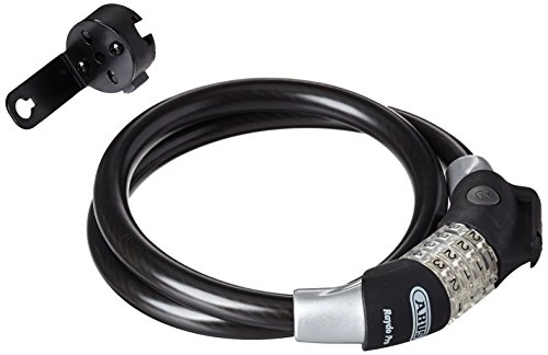 Cerraduras de bicicleta : ABUS 592119-1440 / 85_KF Cable de acero combinación Raydo + KF