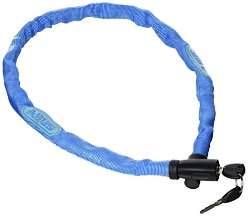 Cerraduras de bicicleta : Abus Steel-O-Chain 4804K Candado, Unisex, Azul, 75 cm