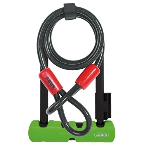 Cerraduras de bicicleta : Abus Ultra 410 D-Lock And Cable Bike Lock