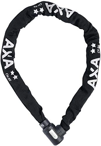 Cerraduras de bicicleta : AXA - Candado de cadena Cherto Compact, 95 cm, negro