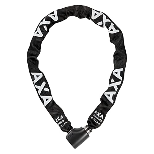 Cerraduras de bicicleta : AXA Candado de cadena unisex Absolute 9-110, color negro