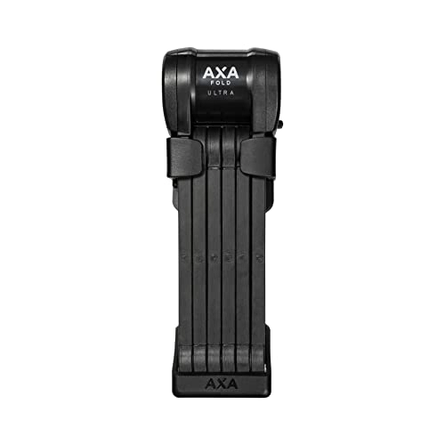 Cerraduras de bicicleta : AXA Fold Ultra 900 Candado Plegable, Unisex-Adulto, Negro, 900mm