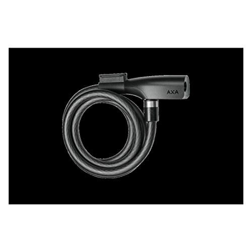 Cerraduras de bicicleta : AXA Unisex-Adult Resolute 10-150 - Candado de Cable, Color Negro