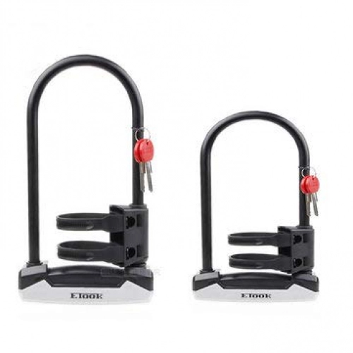 Cerraduras de bicicleta : Bike Accessories ETOOK ET-210 - Candado para bicicleta (aleación antirobo, resistente a la corrosión)