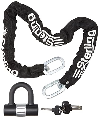 Cerraduras de bicicleta : Burg-Wachter Unisex's - Kit de bloqueo seguro (1, 5 m), color negro
