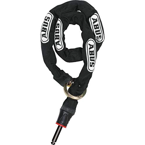 Cerraduras de bicicleta : Cadena insertable para antirrobo de cuadro ABUS Adaptor Chain 6KS - Candado de bicicleta, 85 cm - Antirrobo con cadena de 6 mm de grosor