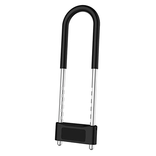 Cerraduras de bicicleta : Fransande U Lock APP Lock IP65 - Cerradura inteligente para bicicleta, resistente al agua, antirrobo, para oficina, cristal