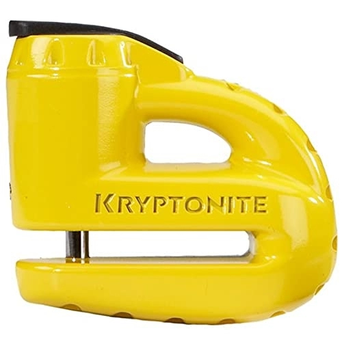 Cerraduras de bicicleta : Kryptonite 000884 Keeper 5s Yellow Disc Lock