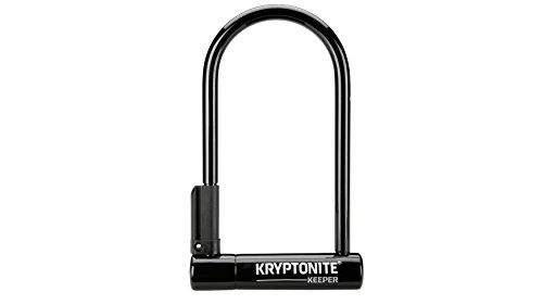 Cerraduras de bicicleta : Kryptonite Keeper 12 STD w / soporte Lock - Negro, Estándar