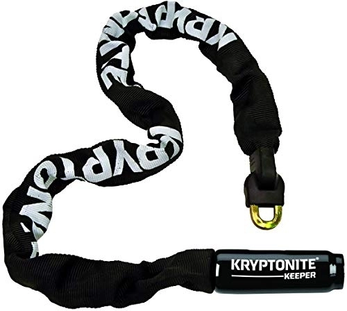 Cerraduras de bicicleta : Kryptonite Keeper 785 Integrated Chain - Candado Bicicleta - Negro 2019
