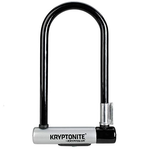 Cerraduras de bicicleta : Kryptonite Kryptolok - Bloqueo de Seguridad para Bicicleta con Soporte FlexFrame