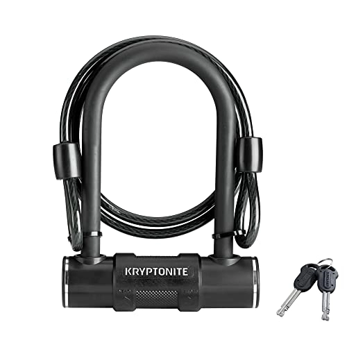 Cerraduras de bicicleta : Kryptonite U-Lock Mini Lock con cable Kryptonite