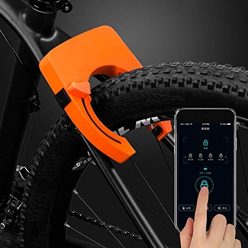 Cerraduras de bicicleta : LMIAOM 806 de aleación de Zinc Bluetooth Smart Control de Herradura Abrazadera Antirrobo La eliminación a Prueba de Bloqueo de la Bici Herramienta de reparación de Piezas de Accesorios