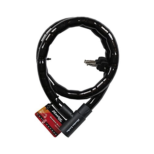 Cerraduras de bicicleta : Master Lock Cable antirrobo articulado para Bicicletas con Cerradura con Llave - Cable de Acero