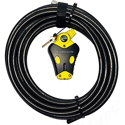 Cerraduras de bicicleta : Master Lock – de piel de serpiente ajustable Cable Locks 8413 – 30