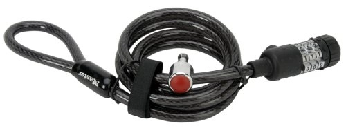 Cerraduras de bicicleta : Master Lock Lasso Loop Cable Candado para bicicleta (10 mm x 150 cm)